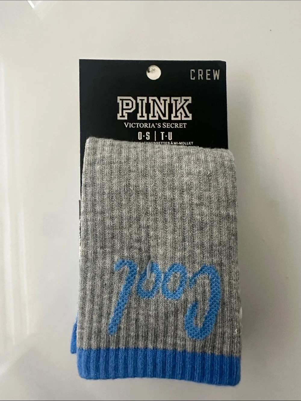 Victoria’s Secret Pink 2-Pack NWT Crew Socks